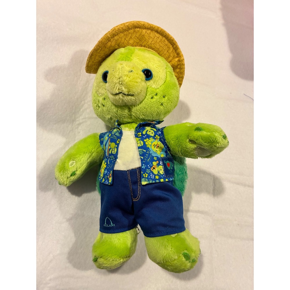 Disney Aulani Olu Mel Turtle Plush 12 inch Hawaii Exclusive Duffy Friend Outfit